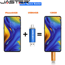 Load image into Gallery viewer, Custom Logo Colourful OTG USB Flash Drive Usb 2.0 Pen Drive for Android SmartPhone/PC 8GB 16GB 32GB 64GB type-C Pendrive Gifts
